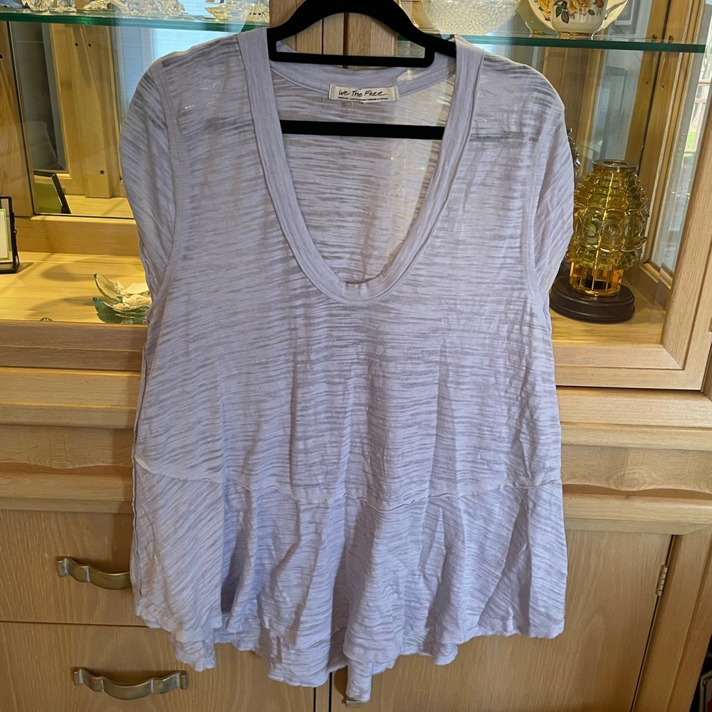 Free People Getaway with me Tunic (lavender)